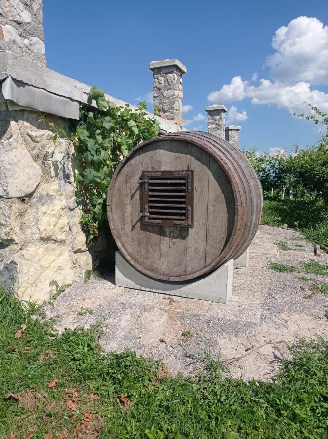 Zerko Holiday Home - Vineyard Chalet With Sauna And Jacuzzi Free Mirna エクステリア 写真