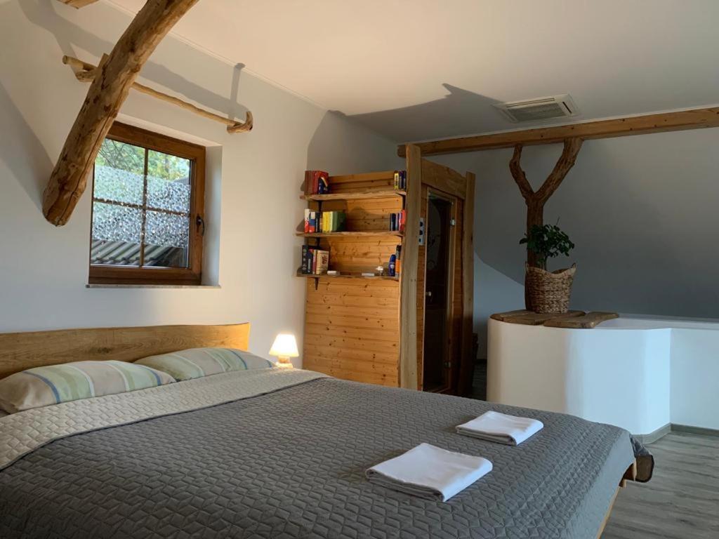 Zerko Holiday Home - Vineyard Chalet With Sauna And Jacuzzi Free Mirna エクステリア 写真